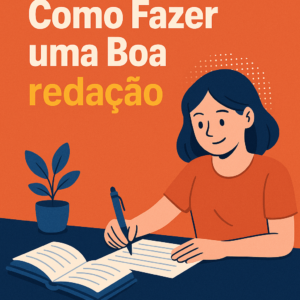 Livro aberto com caneta sobre mesa, simbolizando estudo e redação para estudantes de Direito.